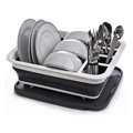 2021 Hot selling Popup and Collapsible Dish spoon folding tableware Drying Rack